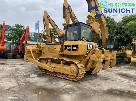 Gebrauchte Bagger CAT D6G Japan Original Bulldozer Maschinenbau Schaufel- und Bodenfüllgeräte CAT D6G