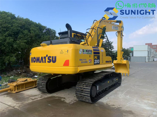 Original Komatsu PC200 Bagger Niedrige Arbeitszeiten Gebraucht Komatsu Crawler Bagger / Gebraucht Komatsu Digger