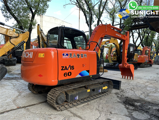 Bekannt Gebraucht Hitachi Zx60 Bagger 6 Tonnen
