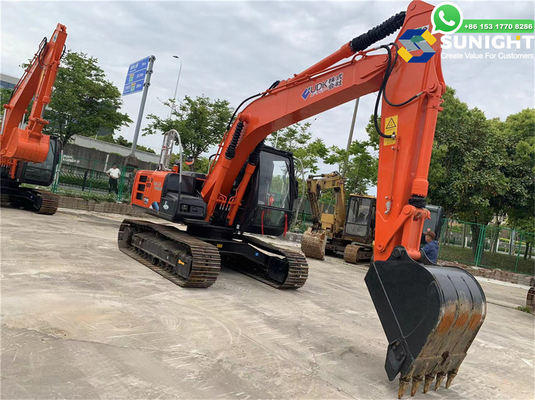 Multifunktionale Gebrauchtbagger 12 Tonnen Hitachi Zaxis 120 ZX120 EX120 Crawler Bagger mit gutem Zustand Digger
