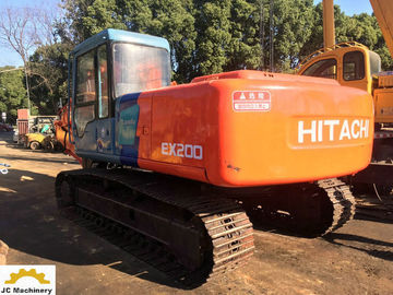 Zweite Hand-Hitachi-Bagger/hydraulischer Löffelbagger des Kettenbagger-EX200-3