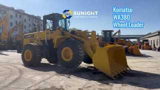 Gebrauchter Komatsu WA380 Radlader zu verkaufen