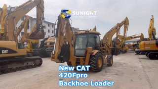 Neuer CAT 420Fpro Baggerlader
