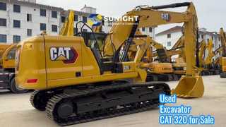 Gebrauchter CAT 320 Bagger zu verkaufen