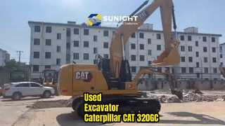 Gebrauchter Bagger Caterpillar CAT 320GC
